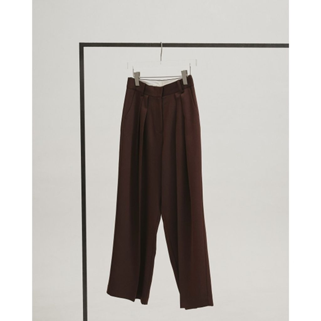 【予約商品】TODAYFUL Tuck Wide Trousers