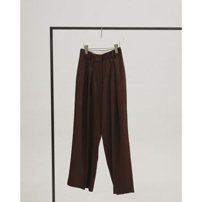 【予約商品】TODAYFUL Tuck Wide Trousers