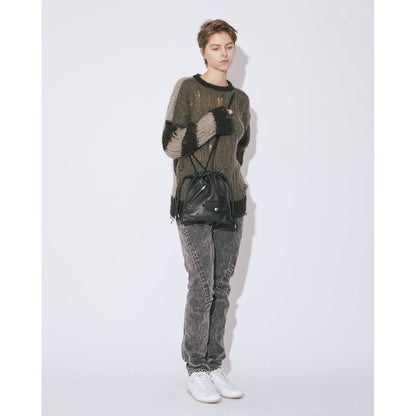 beautiful people  excerption riders drawstring bag