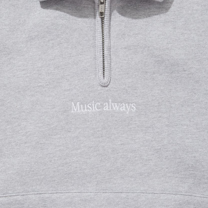 CITY COUNTRY CITY EMBROIDERED LOGO HAFE ZIP SWEATSHIRTS