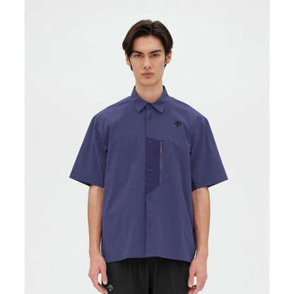 DESCENTE ALLTERRAIN 81 WIND SHELL H/S SHIRT PB