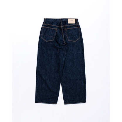 ANACHRONORM  WIDE 5P DENIM PANTS INDIGO