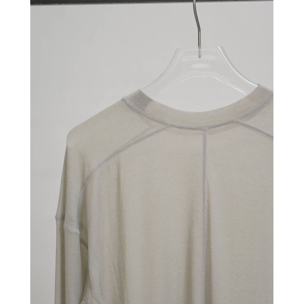 TODAYFUL Hightwist Gauze Long T-shirts – MAROON WEBSTORE