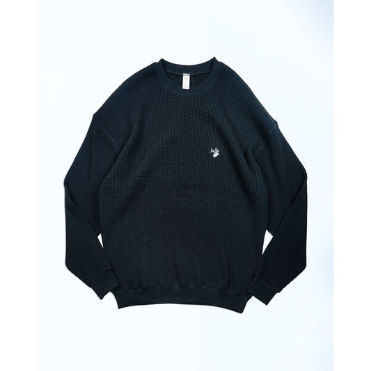 ANDFAMILYS Heavy Waffle Sweat