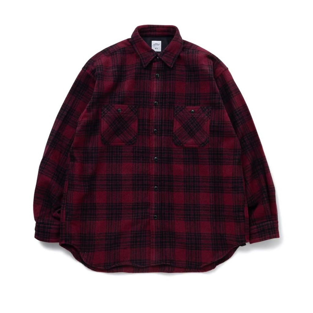 BEDWIN & THE HEARTBREAKERS L/S BUFFLAO CHECK BIG SHIRT "BILLY"