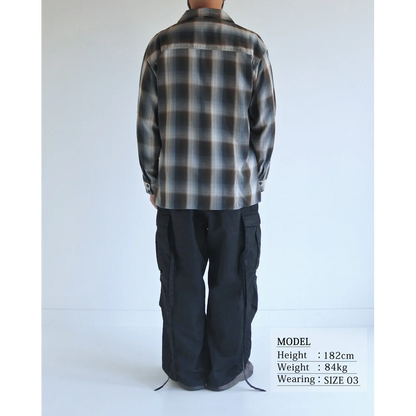 ANACHRONORM RELUX OPEN COLOR CHECK SHIRTS