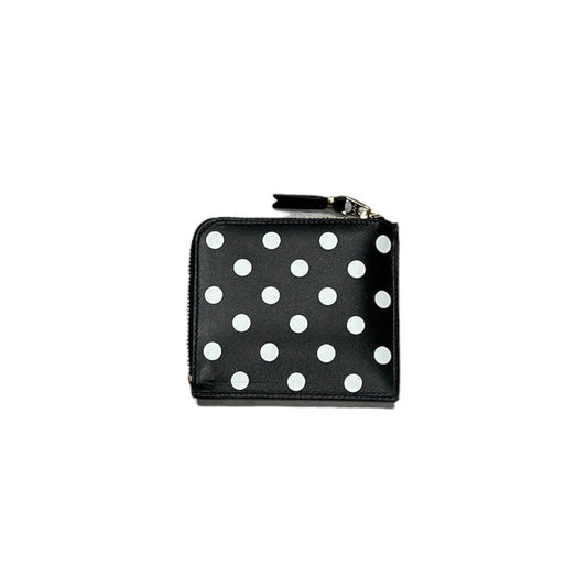 Wallet COMME des GARCONS CDG WALLET Polka Dots Printed Black