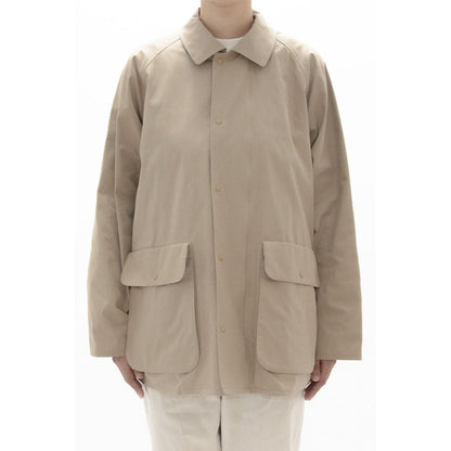 YAECA  Zip and Button Short Coat