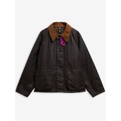 《Barbour × Paul Smith》【TRANSPORT / トランスポート】Window Pane ワックス ショート ジャケット