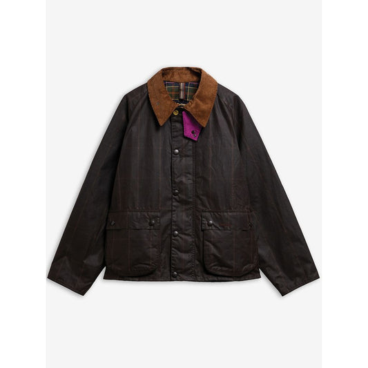 《Barbour × Paul Smith》【TRANSPORT / トランスポート】Window Pane ワックス ショート ジャケット