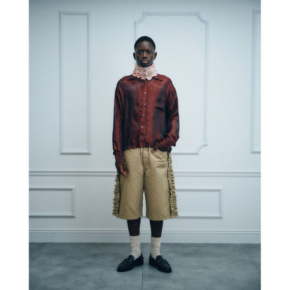 NICK GEAR Frill Chino shorts