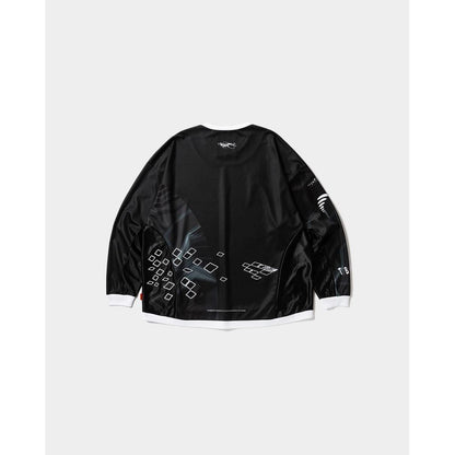 TIGHTBOOTH x SauRas Being - L/S SOCCER JERSEY