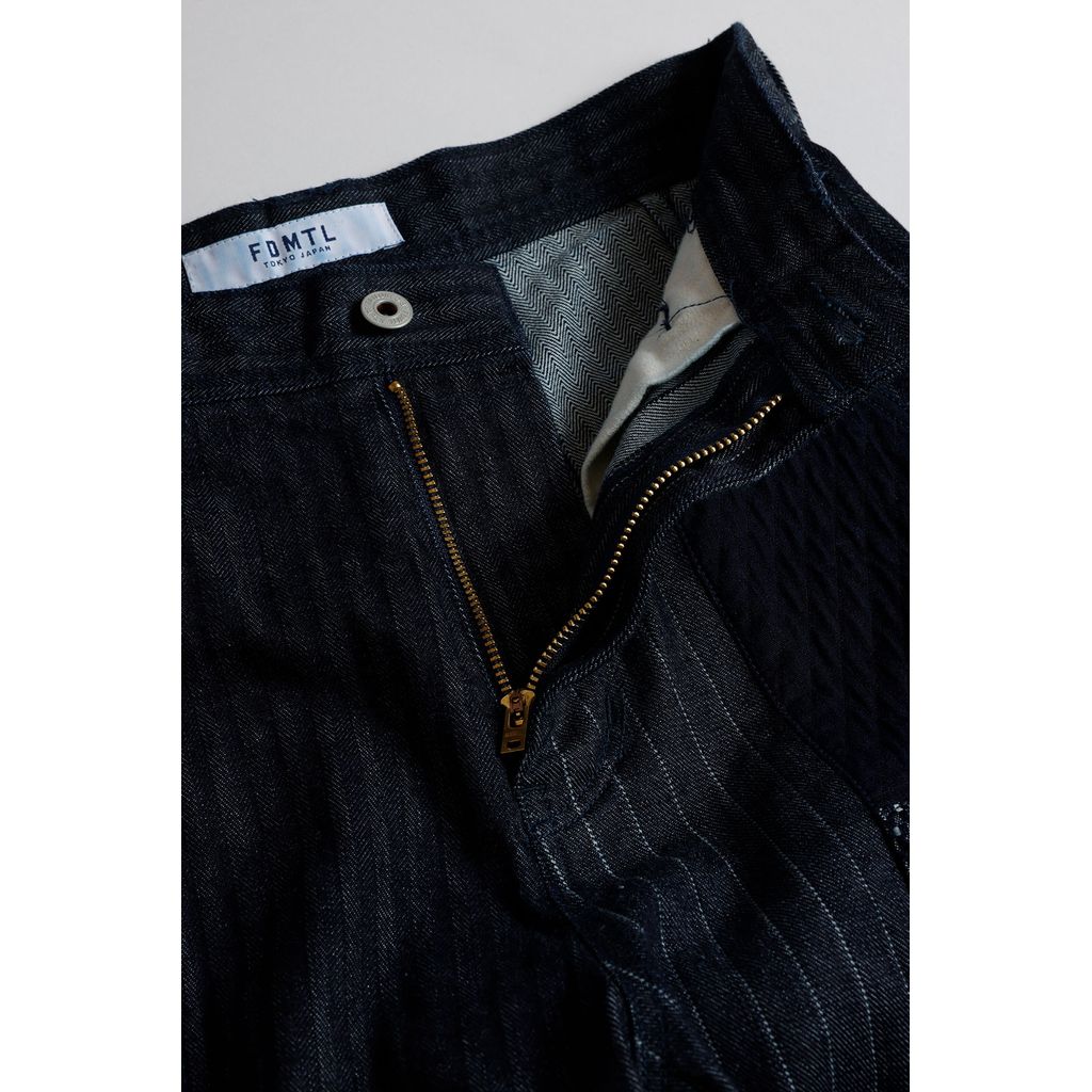 FDMTL PATCHWORK PANTS RINSE