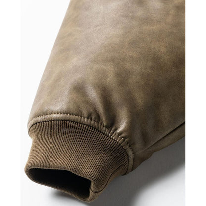 TIGHTBOOTH  ADRENALINE LEATHER DOWN JKT - TIGHTBOOTH x SEEDA