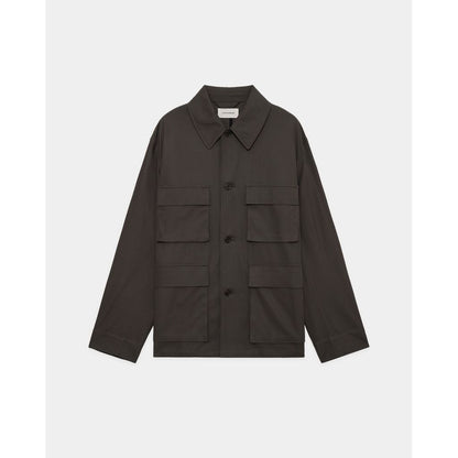 MARKAWARE ORGANIC COTTON VOILE YARN TWILL 4POCKETS JACKET