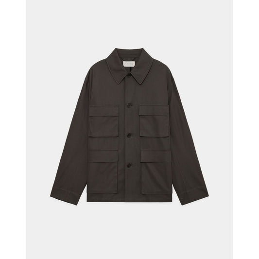 MARKAWARE ORGANIC COTTON VOILE YARN TWILL 4POCKETS JACKET