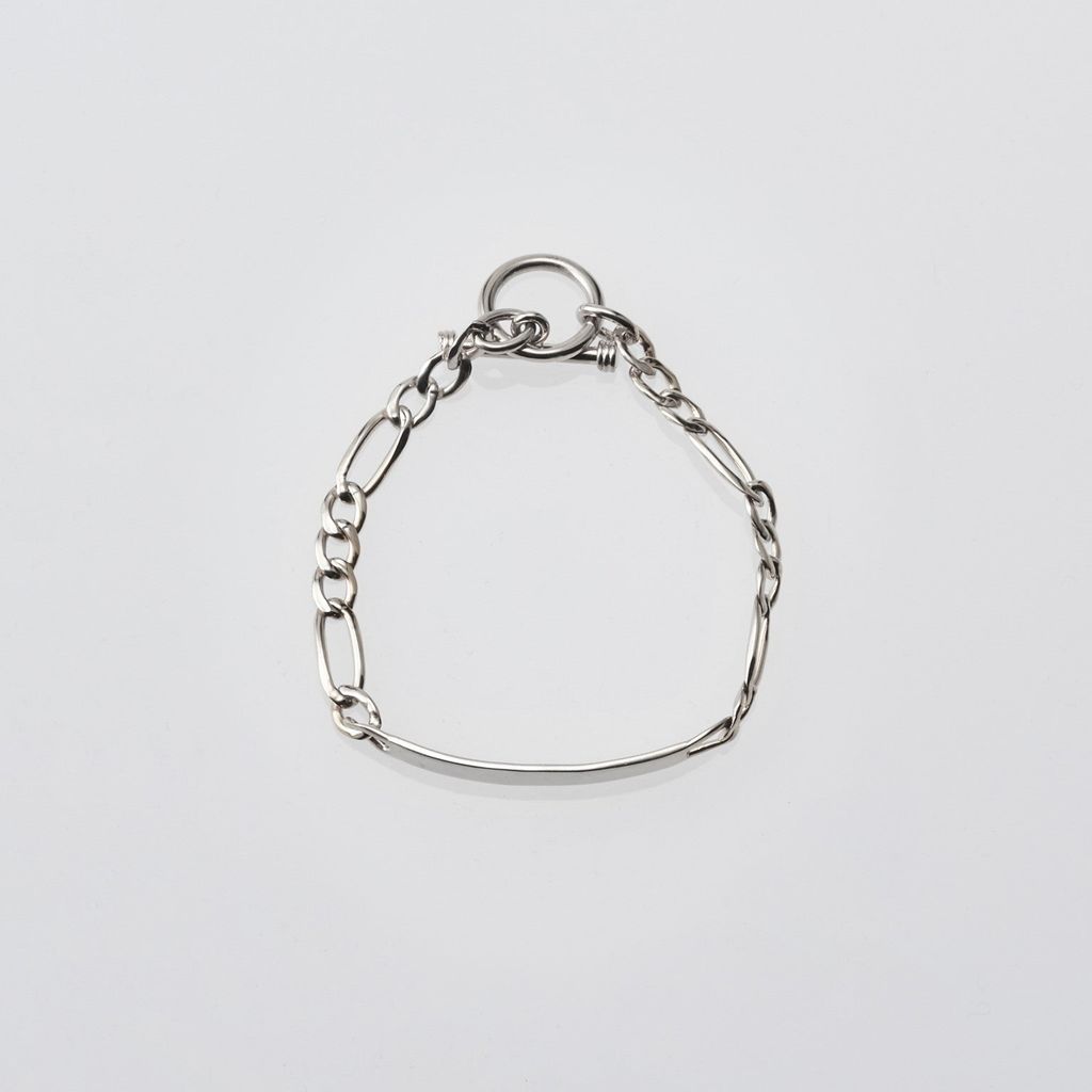 XOLO JEWELRY  ID Figaro Link Bracelet 6mm-17cm