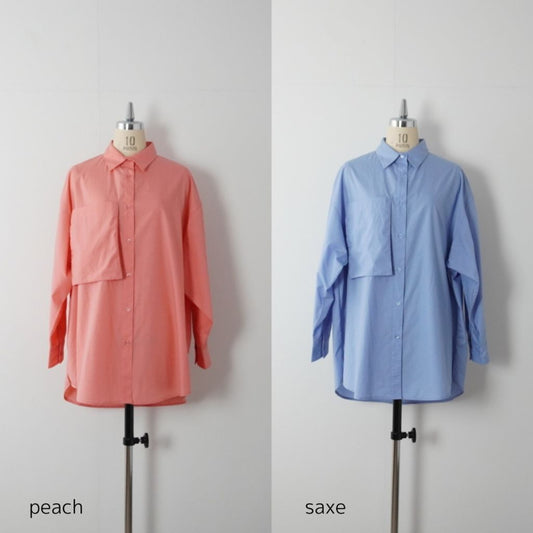 THOMAS MAGPIE T/C Broad big pocket shirt