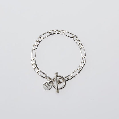 XOLO JEWELRY Figaro Link Bracelet 6mm 17cm