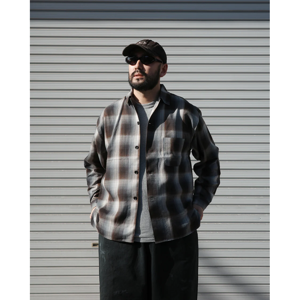 ANACHRONORM RELUX OPEN COLOR CHECK SHIRTS