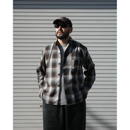 ANACHRONORM RELUX OPEN COLOR CHECK SHIRTS