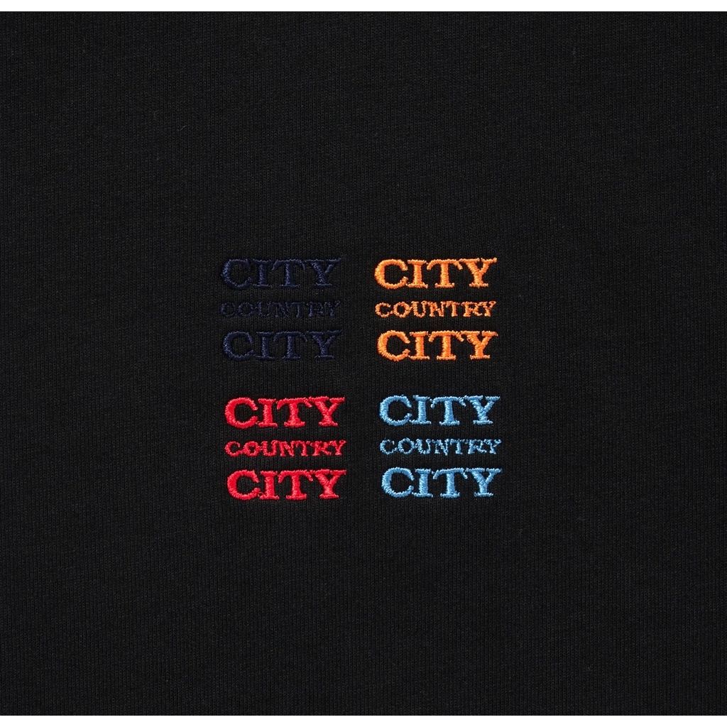 CITY COUNTRY CITY EMBROIDERED LOGO COTTON T-SHIRT_CCCC