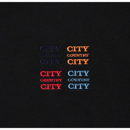 CITY COUNTRY CITY EMBROIDERED LOGO COTTON T-SHIRT_CCCC