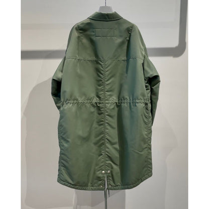 COMME des GARCONS HOMME ナイロンツイル ミリタリーコート(KHAKI)