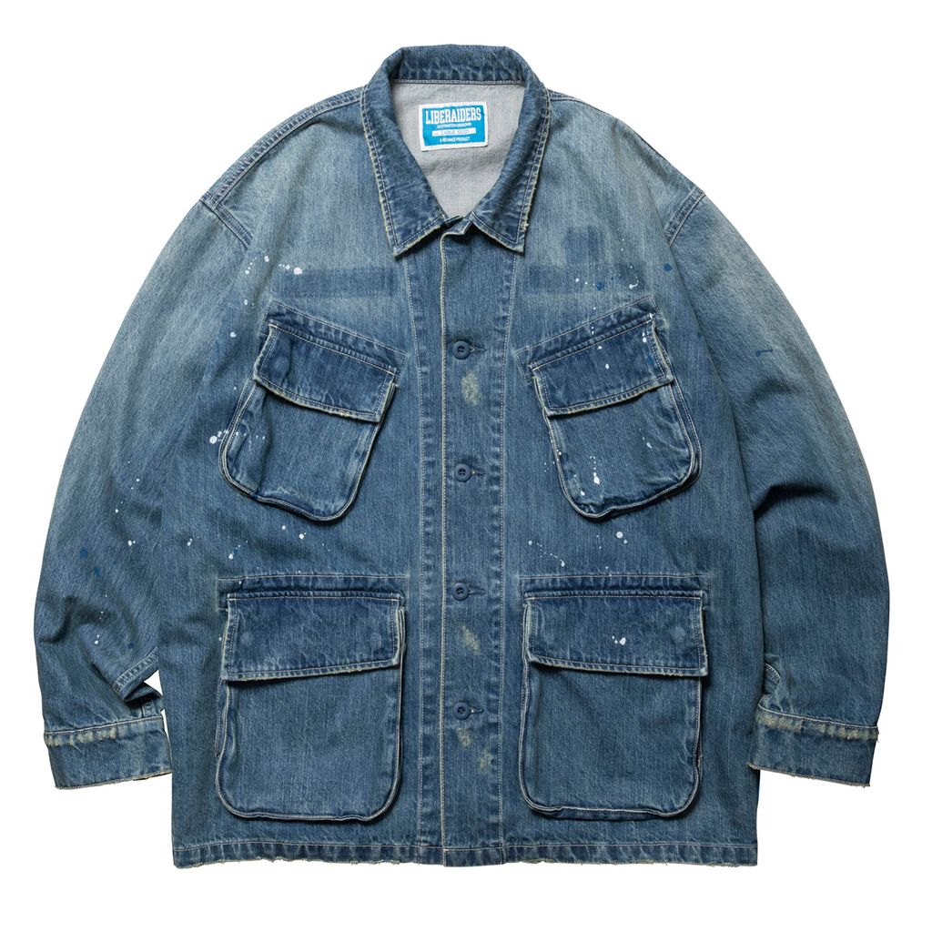 Liberaiders DENIM COMBAT JACKET