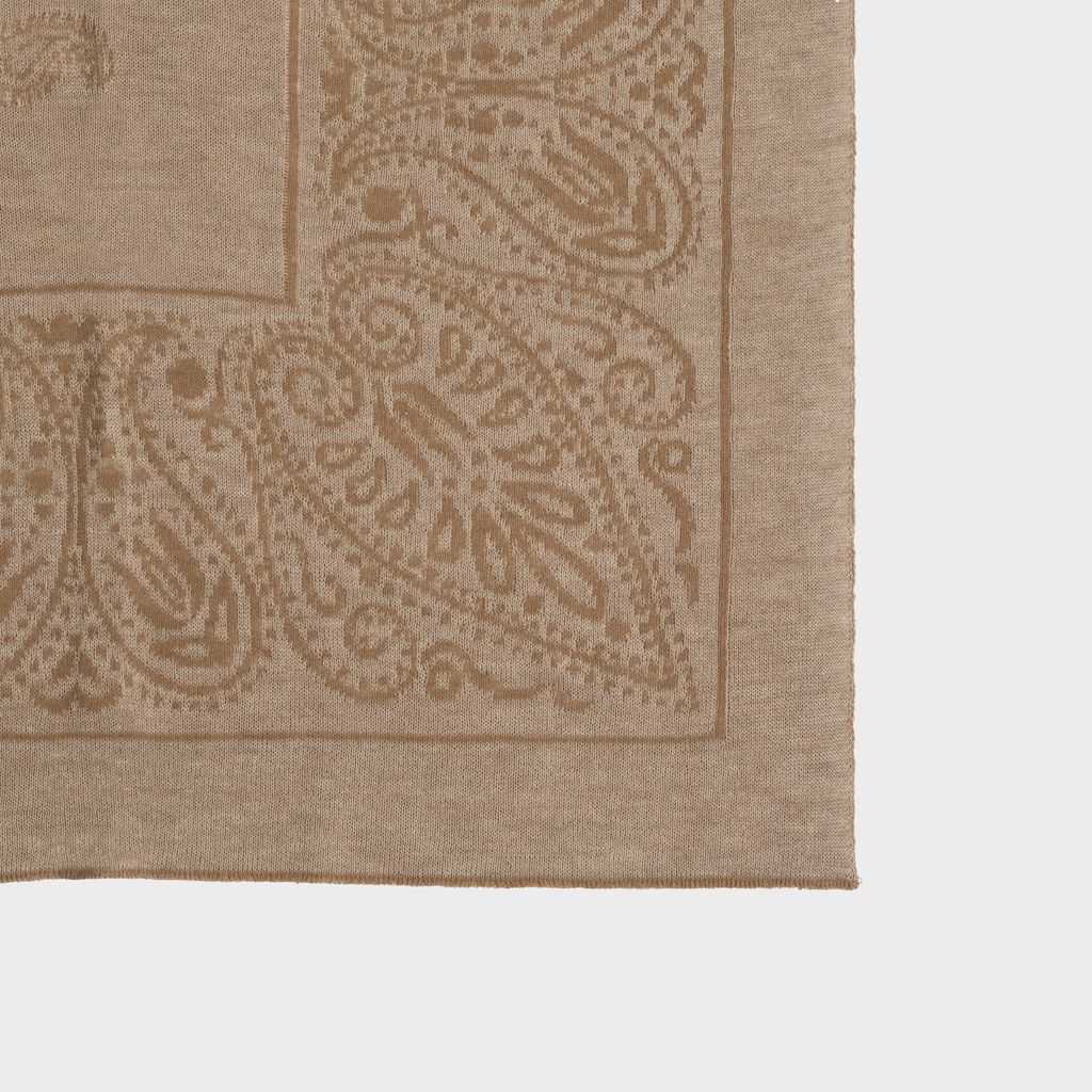 MAGIC STICK REVERSIBLE KNIT BANDANA STOLE