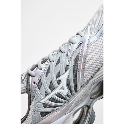 MIZUNO WAVE PROPHECY LS(ライトグレー×シルバー×ホワイト)