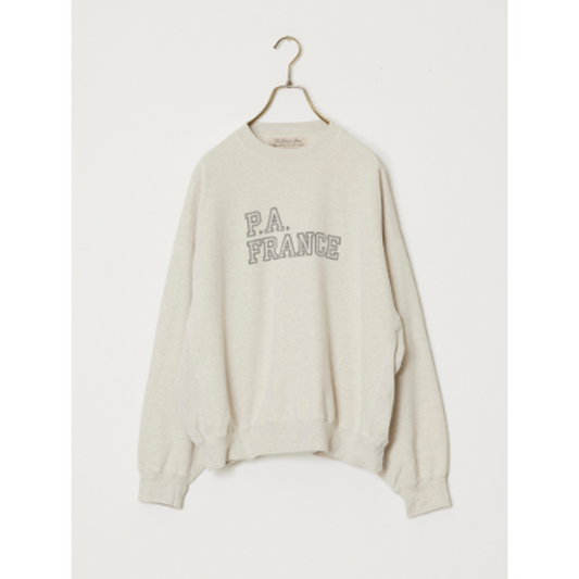 【予約商品】REMI RELIEF SP加工3飛び裏毛クルー(P.A. FRANCE)