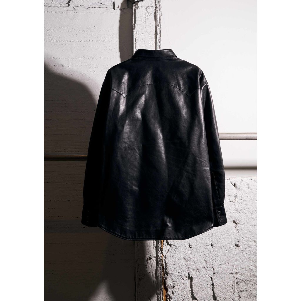 MASSES HORSE LEATHER SHIRT VINTAGE W
