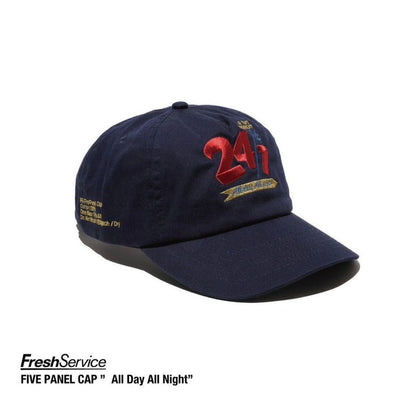 FreshService FIVE PANEL CAP "All Day All Night"