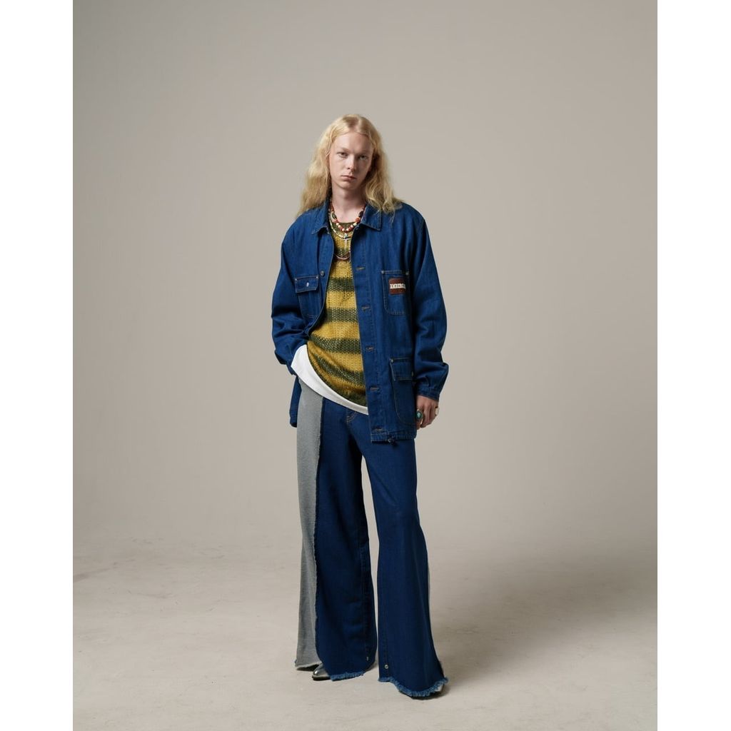 AMBERGLEAM Mesh Mohair knit