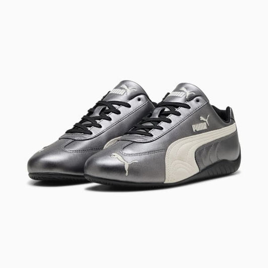 PUMA  ユニセックス スピードキャット メタリック スニーカー( PUMA Black-Warm White)