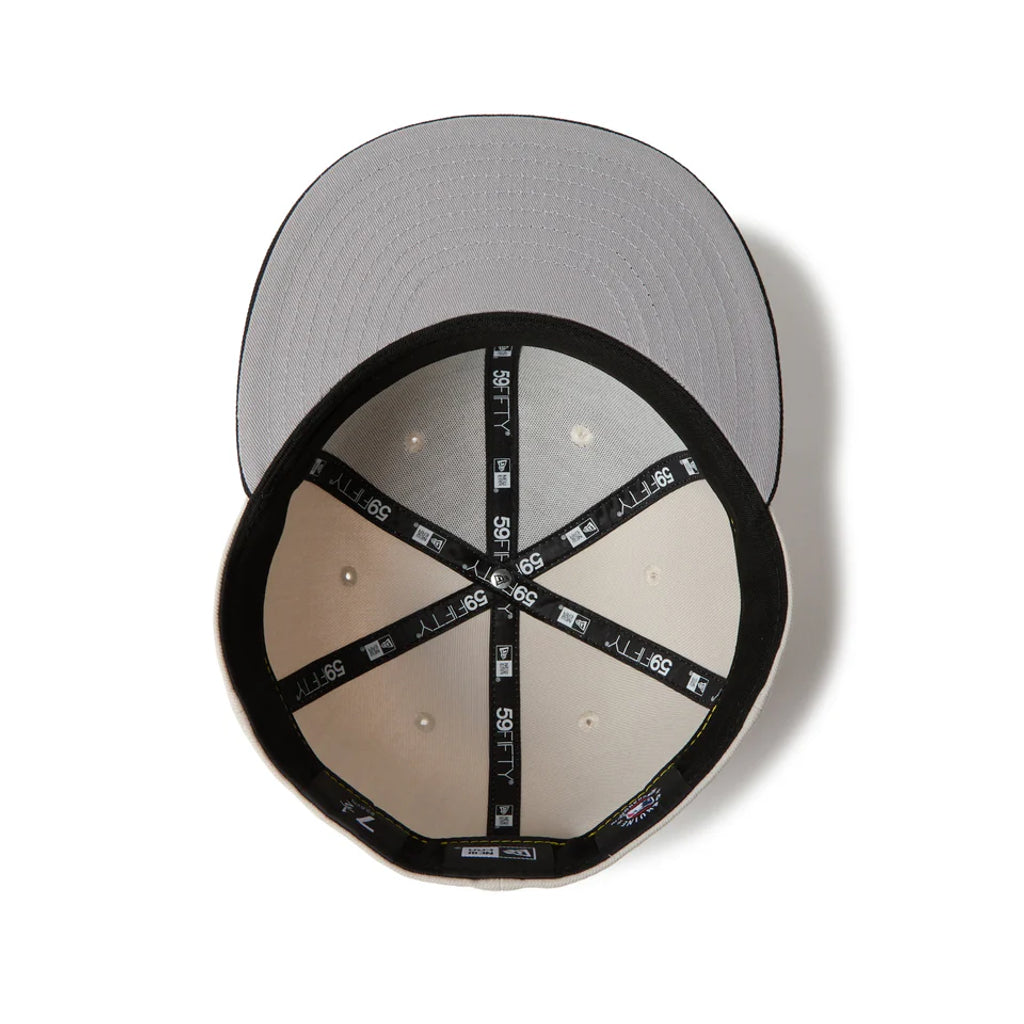 NEW ERA 59FIFTY Powered by GORO NAKATSUGAWA（MIN-NANO） ロサンゼルス・ドジャース ストーン ブラックバイザー