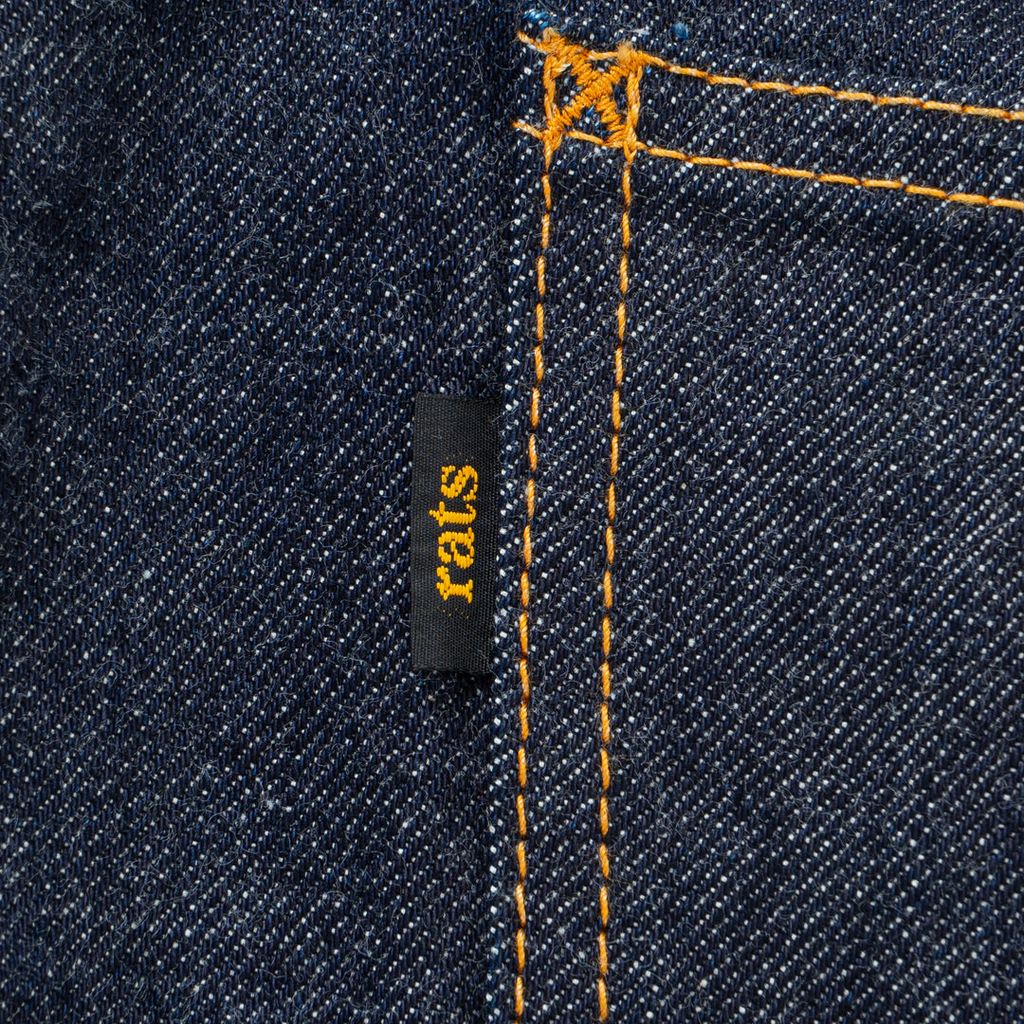 RATS INDIGO DENIM PANTS