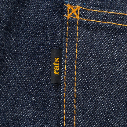 RATS INDIGO DENIM PANTS