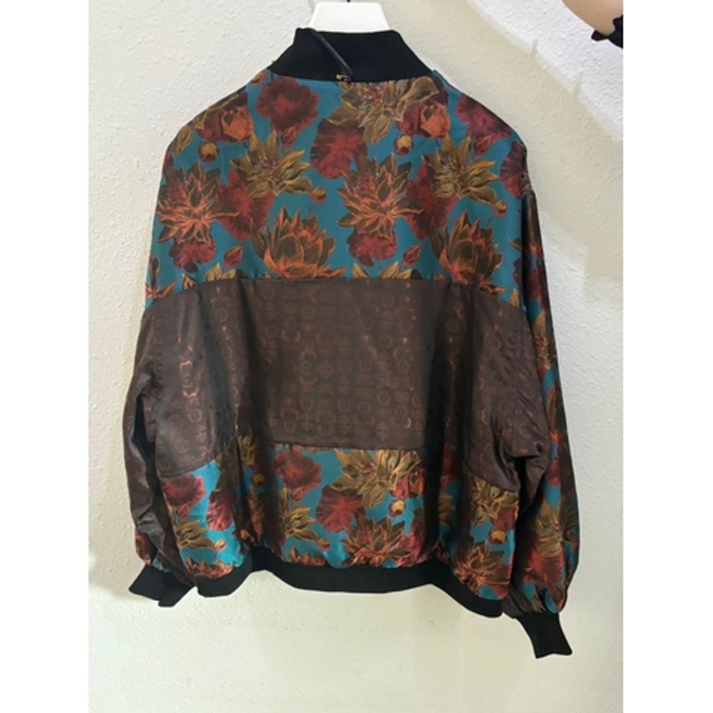 THOMAS MAGPIE flower Jacquard blouson