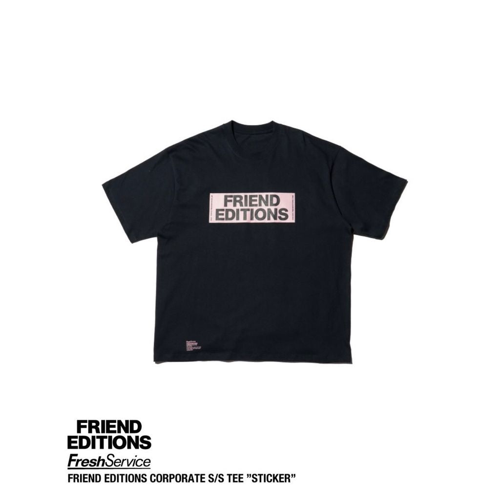 FreshService × FRIEND EDITIONS "FRIEND EDITIONS CORPORATE S/S TEE " STICKER""