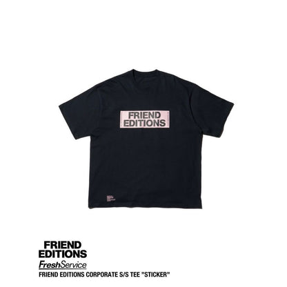 FreshService × FRIEND EDITIONS "FRIEND EDITIONS CORPORATE S/S TEE " STICKER""