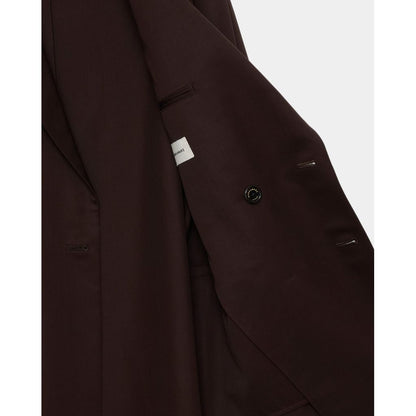 MARKAWARE  SUPER 160's WOOL GABARDINE DOUBLE BREASTED COMFORT JACKET