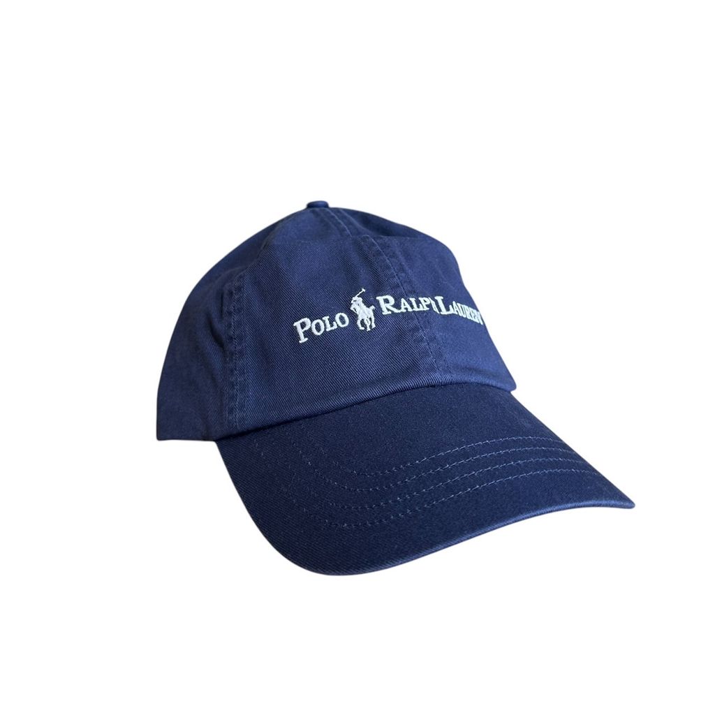 POLO RALPH LAUREN コットン ツイル ボール キャップ(NAVY)