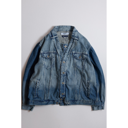 FDMTL FA26JK19U DENIM T-FORM JACKET 3YR WASH
