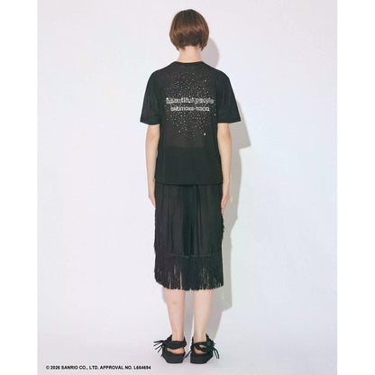beautiful people MY MELODY&KUROMI 80/1 ELS jersey T