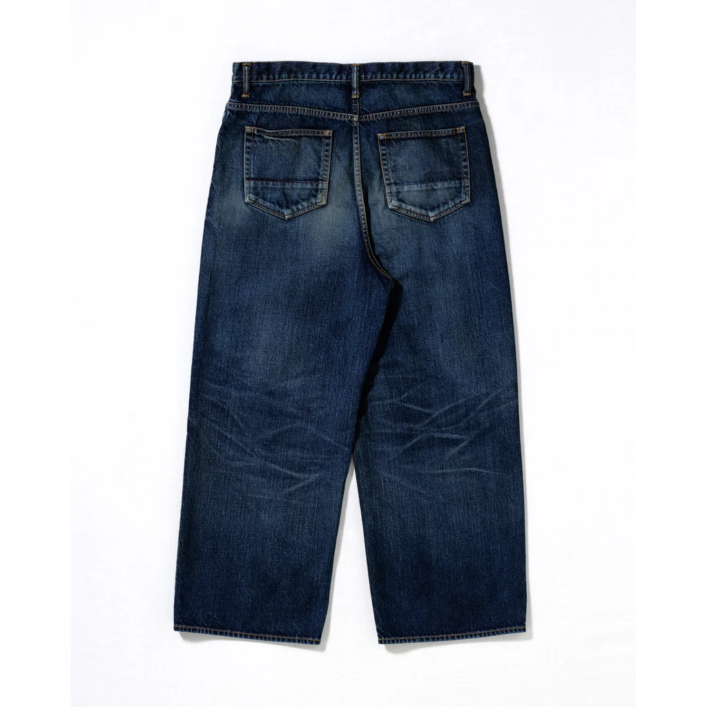 ANACHRONORM REMAKED WIDE 5P DENIM PANTS DARK INDIGO