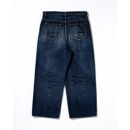ANACHRONORM REMAKED WIDE 5P DENIM PANTS DARK INDIGO