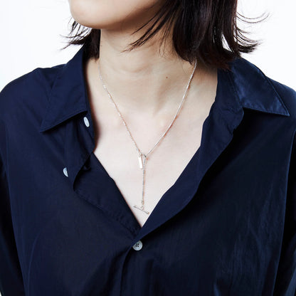 XOLO JEWELRY  Cylinder Link Necklace-50cm-
