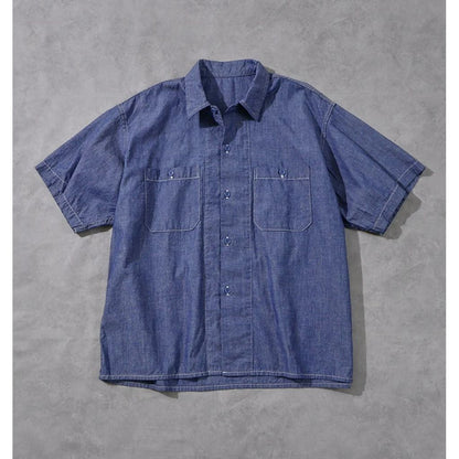 BAMBOO SHOOTS S/S CHAMBRAY SHIRT